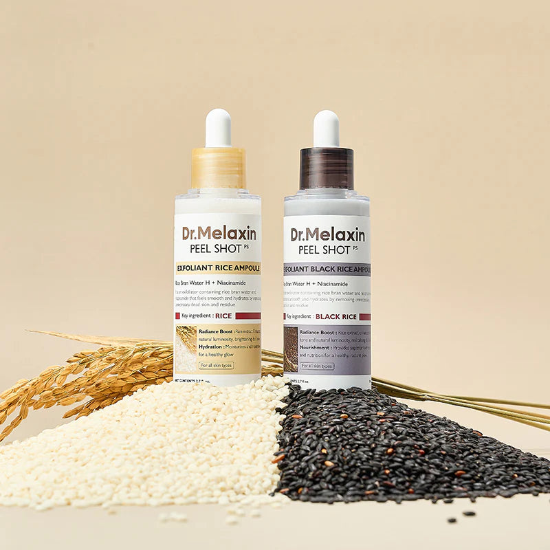 Lumivia™ 80ml White & Black Rice Moisturizing Essence